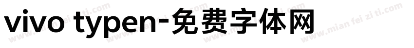 vivo typen字体转换